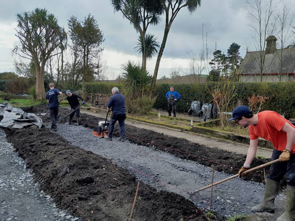 Silent Valley nursery volunteers