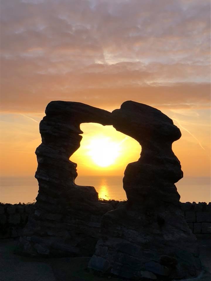 Smuggler's Head Sculpture at the Bloody Bridge